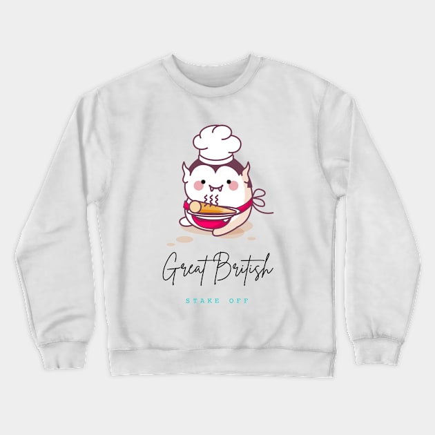 The Great British Stake Off Crewneck Sweatshirt by SarahJaneWeldon